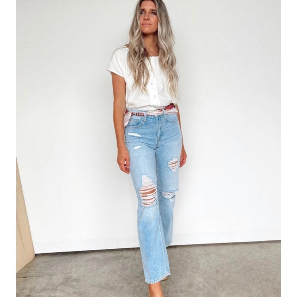 Vestique High ride mom jeans